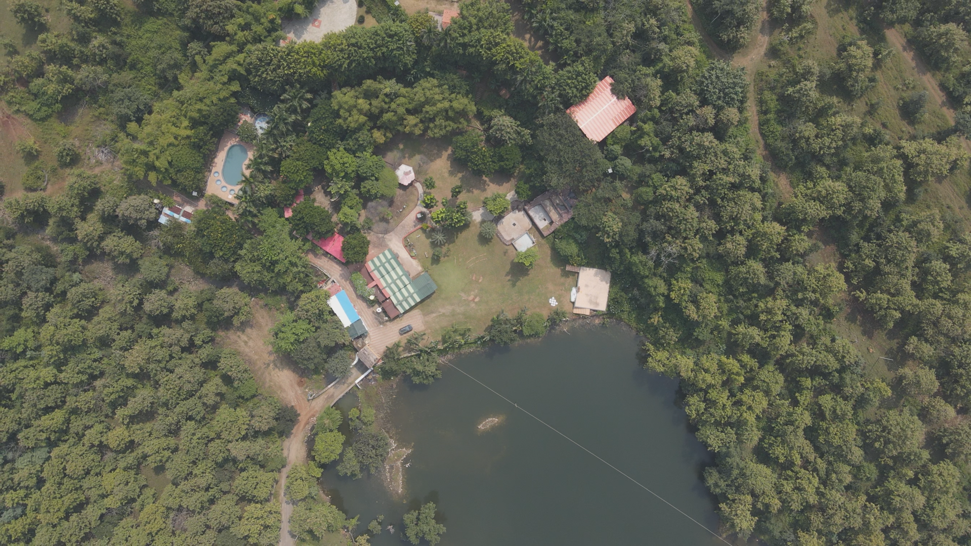 Top view of Brekka Farms.